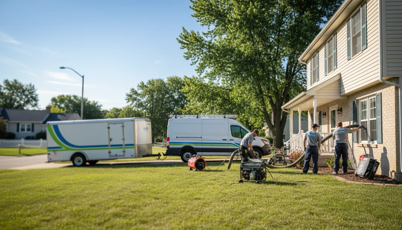 Flooded Basement Restoration And Cleanup With Repair in Gladbrook, IA near me